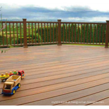 Decking oco composto do preço competitivo para o caminho exterior 140 * 23 do caminho